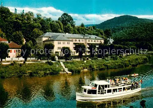 AK / Ansichtskarte  Bad_Ems_Lahn Westfalenheim Fahrgastschiff Bad_Ems_Lahn