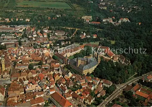 AK / Ansichtskarte  Bad_Mergentheim Fliegeraufnahme Bad_Mergentheim