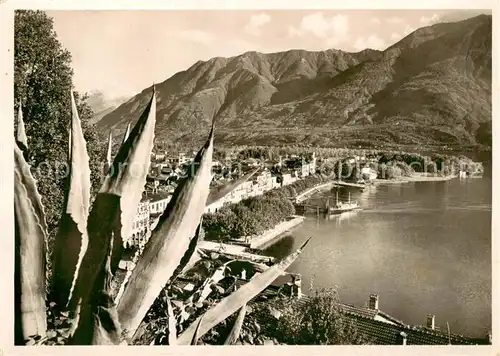 AK / Ansichtskarte Ascona_Lago_Maggiore_TI Panorama 