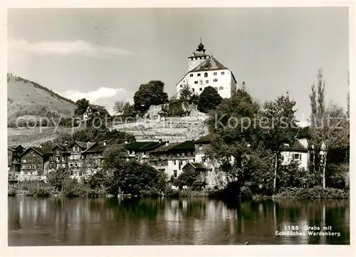 AK / Ansichtskarte Grabs_SG Schloesschen Werdenberg Grabs_SG