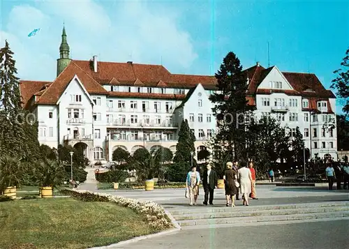 AK / Ansichtskarte  Kudowa-Zdroj_Bad_Kudowa_Niederschlesien Sanatorium Polonia 