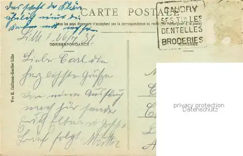 AK / Ansichtskarte Lille_59 Vue panoramique de la rue Nationale  