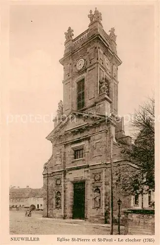 AK / Ansichtskarte Neuwiller_Mulhouse_68_Alsace Eglise St Pierre et St Paul Le clocher 