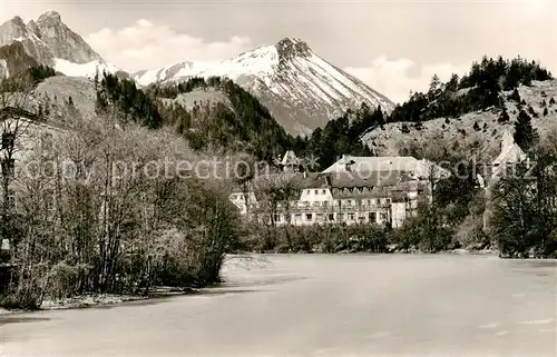 AK / Ansichtskarte  Bad_Faulenbach Sanatorium Notburgaheim Fuessen Bad_Faulenbach