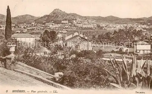 AK / Ansichtskarte Hyeres les Palmiers_83_Var Vue generale 
