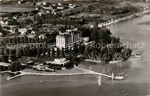 AK / Ansichtskarte Annecy_74_Haute Savoie La Plage et lImperial Palace 