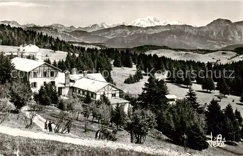 AK / Ansichtskarte Revard_Mont_1550m_73_Savoie La Chaine des Alpes et le Mont Blanc 