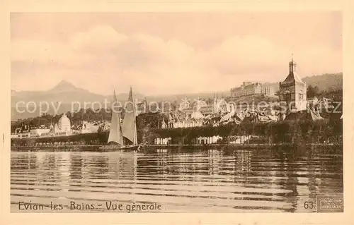 AK / Ansichtskarte Evian les Bains_74 Vue generale 