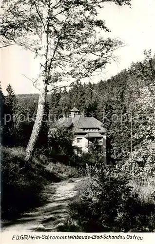 AK / Ansichtskarte  Ostrau_Bad_Schandau FDGB Heim Schrammsteinbaude  Ostrau_Bad_Schandau