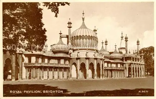 AK / Ansichtskarte 73797403 Brighton__East_Sussex_UK Royal Pavilion 