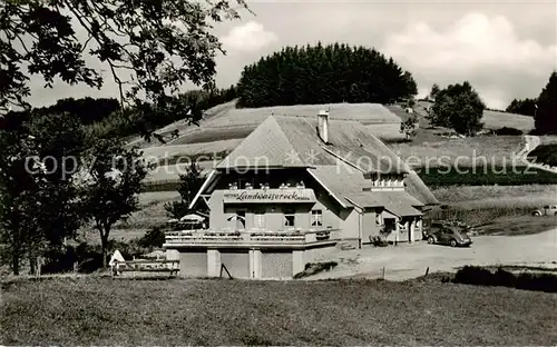 AK / Ansichtskarte  Oberprechtal Hoehengasthaus Pension Landwassereck Oberprechtal