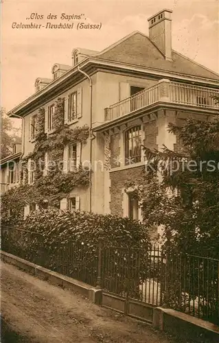 AK / Ansichtskarte Colombier__NE Clos des Sapins 