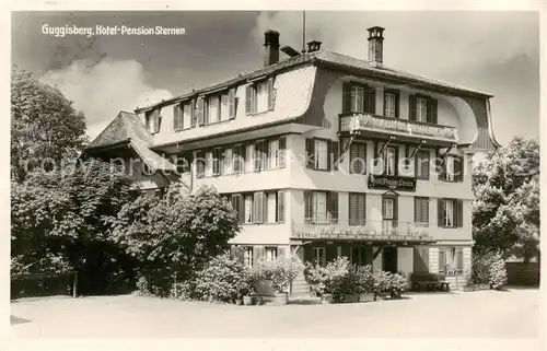 AK / Ansichtskarte Guggisberg_BE Hotel Pension Sternen 