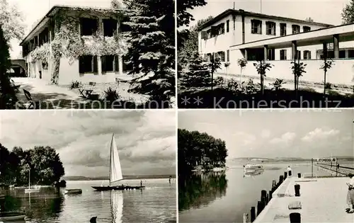 AK / Ansichtskarte  Balatonboglar Hotel Szabadsagtelep am Plattensee Balatonboglar