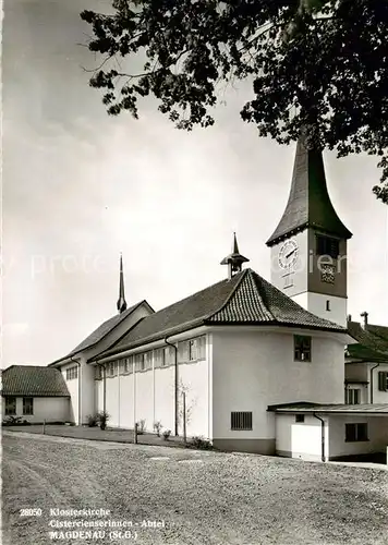 AK / Ansichtskarte Magdenau_Botsberg_Flawil_SG Klosterkirche Cistercienserinnen Abtei 