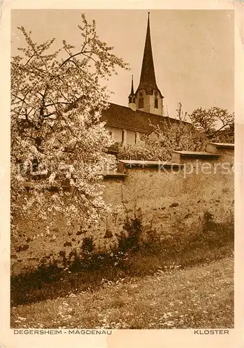 AK / Ansichtskarte Magdenau_Botsberg_Flawil_SG Kloster Kirche 