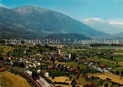 AK / Ansichtskarte Kaltbrunn_SG mit Schaeniserberg und Fronalpstock 