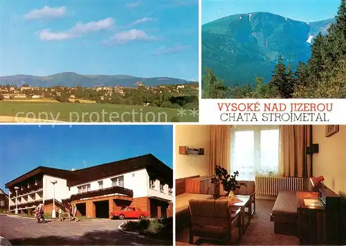 AK / Ansichtskarte 73797572 Vysoke_nad_Jizerou Chata Strojmetal Krkonose Berghotel im Riesengebirge Vysoke_nad_Jizerou