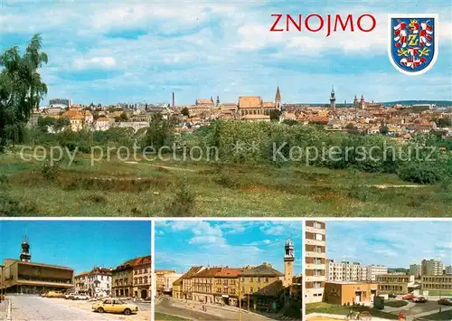 AK / Ansichtskarte  Znojmo_Znaim_CZ Stadtpanorama Motive Innenstadt 