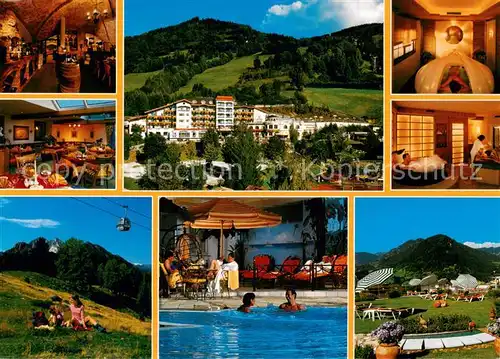 AK / Ansichtskarte  St_Johann_Pongau Alpina Wellness und Sporthotel Restaurant Hallenbad St_Johann_Pongau