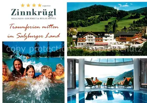 AK / Ansichtskarte  St_Johann_Pongau Wellness Relax Hotel Zinnkruegl Hallenbad St_Johann_Pongau