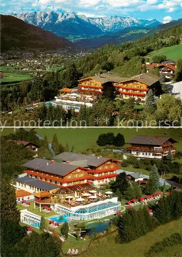 AK / Ansichtskarte 73797596 St_Johann_Pongau Hotel Oberforsthof Alpenblick Luftbild St_Johann_Pongau
