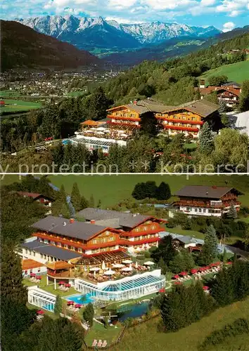 AK / Ansichtskarte  St_Johann_Pongau Hotel Oberforsthof Alpenblick Luftbild St_Johann_Pongau