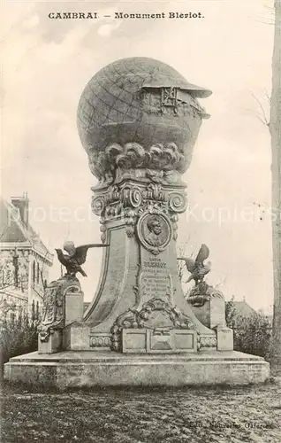 AK / Ansichtskarte Cambrai_59 Monument Bleriot 
