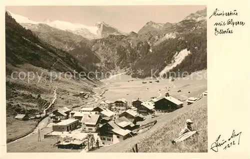 AK / Ansichtskarte  Hintertux_Zillertal Alpenpanorama Hintertux_Zillertal