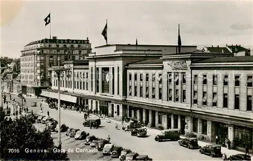 AK / Ansichtskarte Geneve_GE Gare de Cornavin Geneve_GE