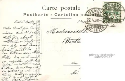 AK / Ansichtskarte Geneve_GE Musee de l Ariana Geneve_GE