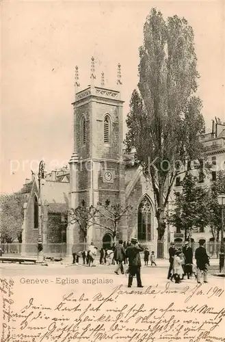 AK / Ansichtskarte Geneve_GE Eglise anglaise Geneve_GE