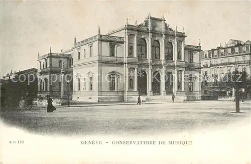 AK / Ansichtskarte Geneve_GE Conservatoire de Musique Geneve_GE
