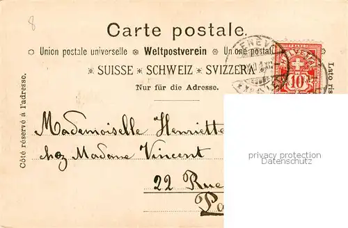 AK / Ansichtskarte Geneve_GE Eglise de Notre Dame Geneve_GE