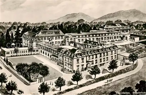 AK / Ansichtskarte Rheinfelden_AG Sanatorium Rheinfelden AG