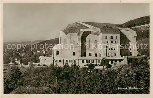 AK / Ansichtskarte Dornach__SO Goetheanum 