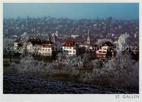 AK / Ansichtskarte St_Gallen_SG Blick von Dreilinden St_Gallen_SG