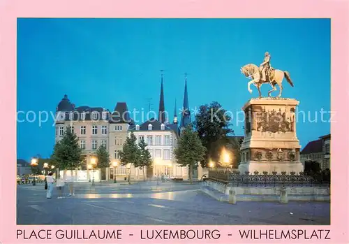 AK / Ansichtskarte  Luxembourg__Luxemburg Place Guillaume 