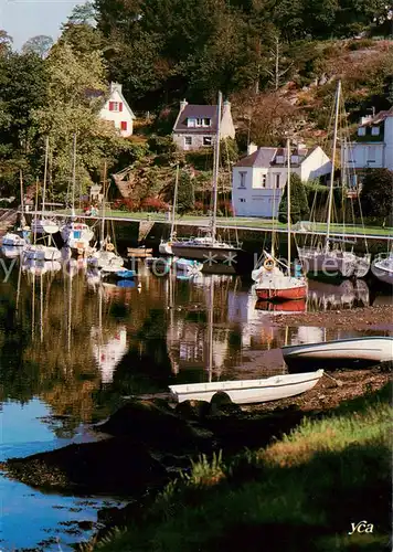 AK / Ansichtskarte Pont Aven Le petit port de Pont Aven Pont Aven