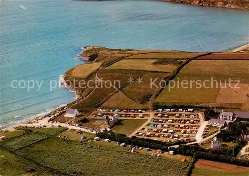 AK / Ansichtskarte Douarnenez_29_Finistere Camping Ty Anquer Plage Vue aerienne 