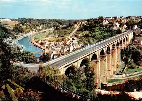 AK / Ansichtskarte Dinan_22 Le Viaduc et sa nouvelle Chaussee surplombant la Rance 