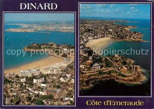 AK / Ansichtskarte Dinard_35 La plage de lEcluse Vue aerienne 