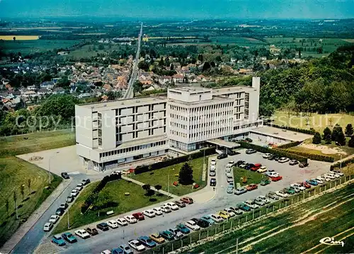 AK / Ansichtskarte Pougues les Eaux_58_Nievre Centre hospitalier de Nevers Vue aerienne 