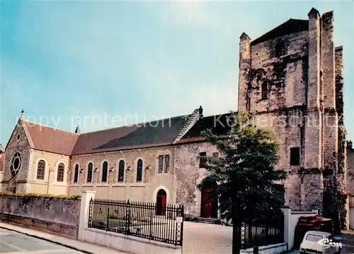 AK / Ansichtskarte Jouarre La tour Nouvelle entree du monastere Jouarre