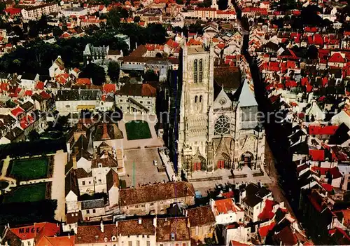 AK / Ansichtskarte Meaux_77 Vue generale aerienne 