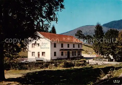 AK / Ansichtskarte Bussang_Vosges_88 Hotel des Sources 