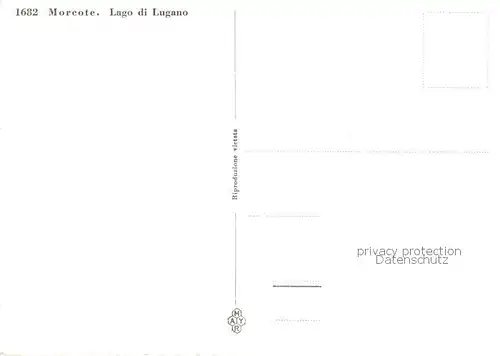 AK / Ansichtskarte Morcote_Lago_di_Lugano_TI Kirche Ortsansicht 