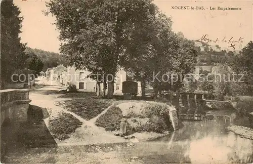 AK / Ansichtskarte Nogent le Bas_52_Haute Marne Les Empalements 