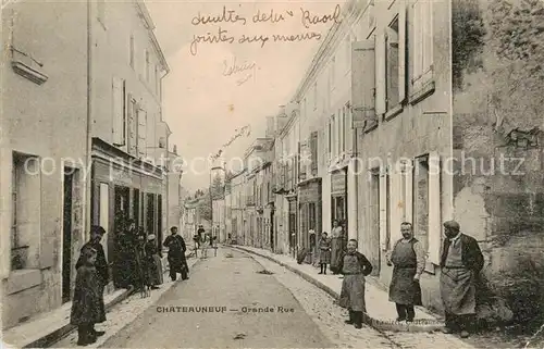 AK / Ansichtskarte Chateauneuf_ sur Loire_45_Loiret Grande Rue 