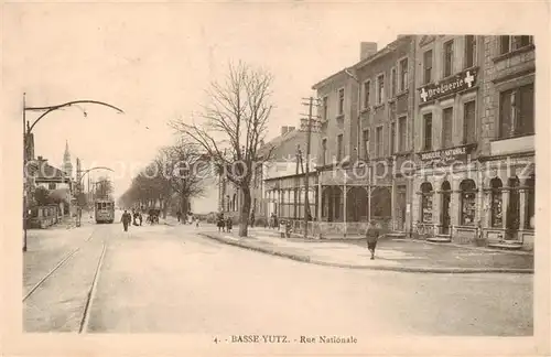 AK / Ansichtskarte Basse Yutz_57_Moselle Rue Nationale 